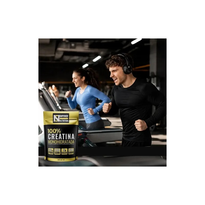 Empower N. Creatina Monohidratada 100 Pura 1 Kg 200 Servicios