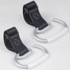 Mt.Jun Stroller Hook – Aluminum Hook with Velcro Strap, Lightweight,