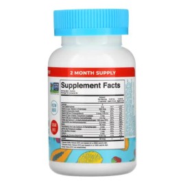 MaryRuth’s Multivitamínico Infantil 🍓🍑 60 Gomitas Sabor Fresa & Papaya – Crecimiento y Defensas para Niños