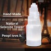 Himalayan Natural Selenite Crystal Selenium Skyscraper Tower Home Decoration Meditation