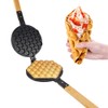 ALDKitchen Bubble Waffle Maker | Replaceable 180 Degree Rotating Egg