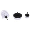 SIXTOL Car Detailing Drill Brush 3 Soft | Set of