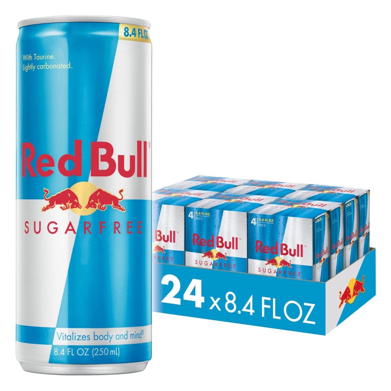 Red Bull Sugar Free Energy Drink with 80mg Caffeine plus