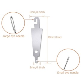 10Pcs Stainless Needle Threaders for Hand Sewing and Embroidery