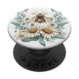 PopSocket PopGrip Bee Honey Bee Daisy with Interchangeable