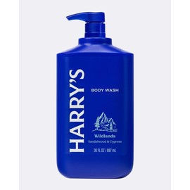 Harry's Body Wash - Rich Lather, Cleansing, Scented Cleanser, Aroma - Available in Five Popular Scents Fragrance Comfort:_Wildlands_Pump (30oz)