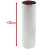 E-outstanding Candle Light Cover Sleeve 2PCS 25x80mm White Metal Lamp