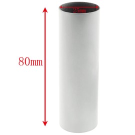 E-outstanding Candle Light Cover Sleeve 2PCS 25x80mm White Metal Lamp Chandelier Candle Light Cover Sleeves Socket