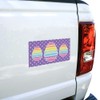 GRAPHICS & MORE Cute Rainbow Happy Easter Egg Automotive Car