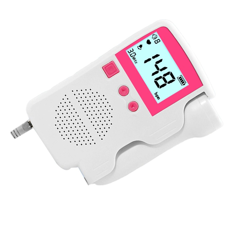 Fetal Heartbeat Monitor High Sensitivity Clear Sound Quality Low Noise