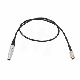 HangTon Timecode UltraSync ONE DIN1.0/2.3 to 0B 5 Pin Cable for ARRI Alexa and Red Camera (DIN to 5 Pin Straight)