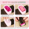 Musubi Mold, 2 Pack Musubi Maker Press, Non-Stick Onigiri Mold