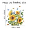 HAOHUODUO Sunflower Wall Decor - Bathroom & Kitchen Wall Decor,