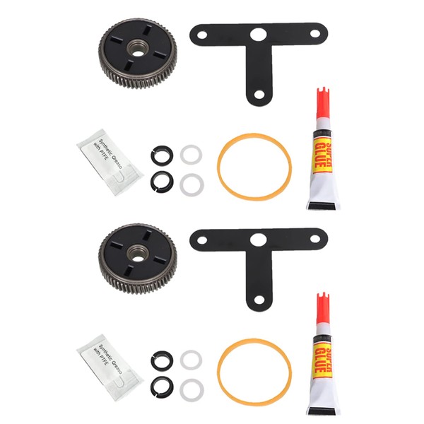 LABLT Headlight Motor Repair Kits Brass Gear Replacement for 2000-2004