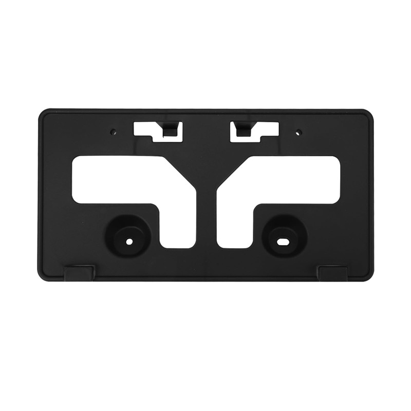 Front Bumper License Plate Bracket Black Compatible with Ford Escape