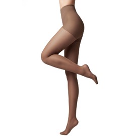 Conte elegant Conte elegant Damenstrumpfhose f1r empfindliche Haut mit Vitamin E - ACTIVE SOFT Lycra 20 DEN - Modellierende Wirkung Damen Feinstrumpfhose Strumpfhose - Einfarbig - Farbe Shade Gr??e 2