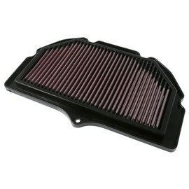 K&N Filtro de Aire Powersport SU-7500, Negro, para Suzuki GSXR1000/GSXR600/GSXR750 2000-2004
