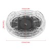 GOTOTOP 8 Pcs/Set Plastic Round Shape Multi-Slot Chair Bed Riser