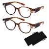 2 Pack Magnifying Glasses with Light Reading Glasses with Lights