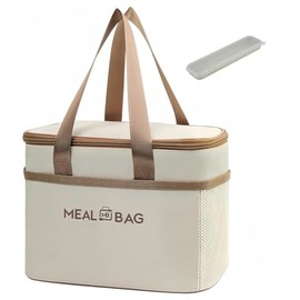 Disnace Kühlrucksack, Wärme Isolier Rucksack, Lunchtasche Isoliert, Kühltasche Faltbar, Mini Kühltasche mit Isolierter Aluminiumfolie, Ganzjährig Geeignet und Geeignet für Reisen, Büro und Schüler