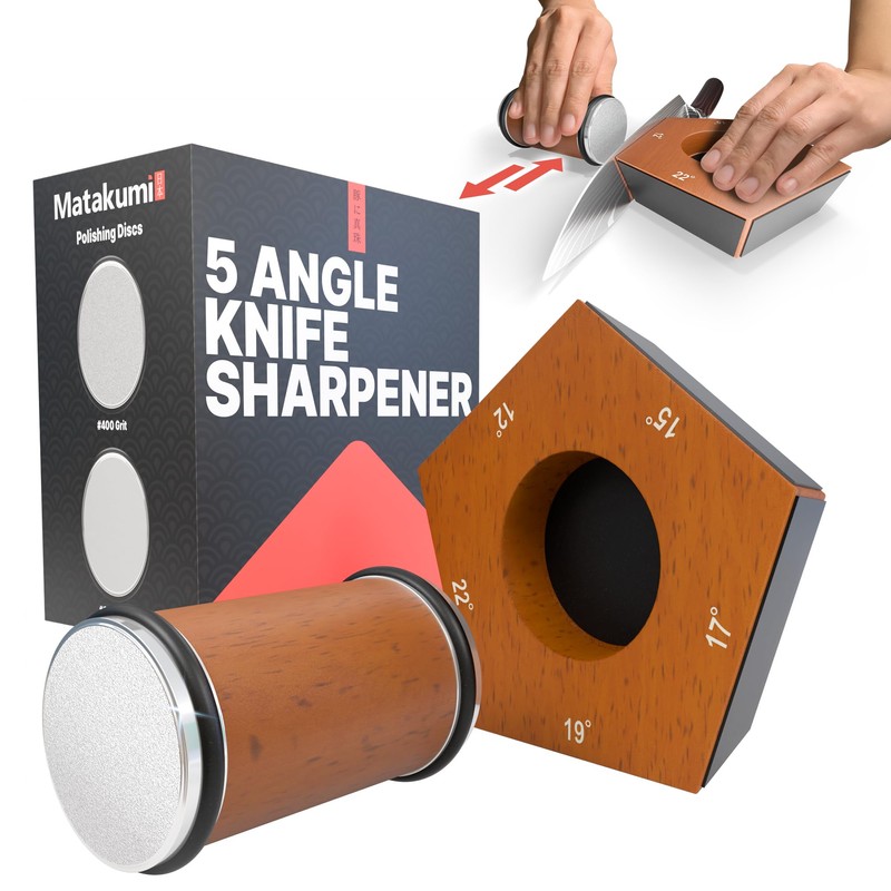 Matakumi Rolling Knife Sharpener 12/15/17/19/22 degrees - Japanese Knife Sharpener