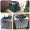 INFRANGE 32"x32" Mesh Air Conditioner Covers for Outside Units A/C