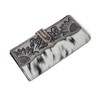 Merbaa Wild West Cowhide Hair On Women Leather Bifold Wallet