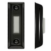 WESUA Metal Doorbell Button With LED lighted Push Switch (black)
