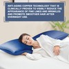 Copper Pillowcase, Anti-Aging Pillowcase Premium Copper-Infused Wake Up to Youthful