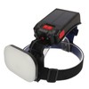 Fishing Headlamp IPX4 Waterproof USB Solar Powered 1200LM Ultra Bright