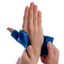 Rolyan - 80957 Neoprene Wrap On Thumb Support, Wrist Compression Sleeve, Thumb Support, Thumb Brace Maximum Hand Function, Brace Support for Thumb Sprains and Strains from Sports Injuries, Left, Small