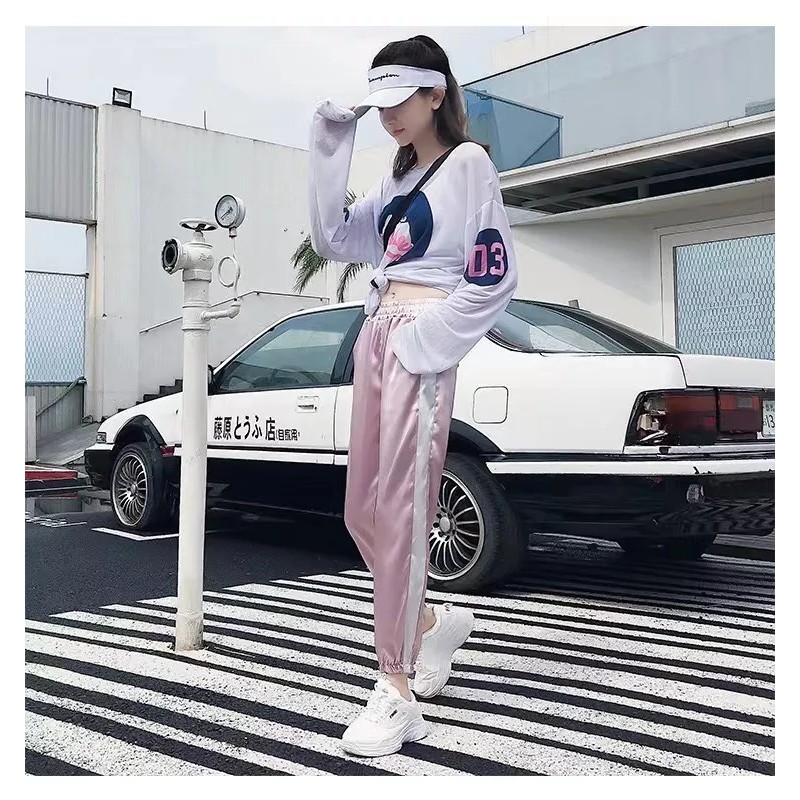 DK Cómodo Pantalón De Chándal Hipster Casual