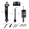 WellMade Thumb Gate Latch Heavy Duty,Self Locking Door Latches and