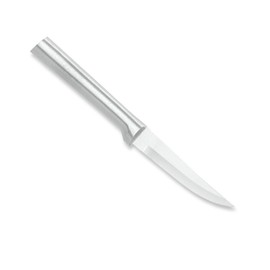 Rada Cutlery Heavy Duty Paring Knife, Silver Handle, Pack of 6