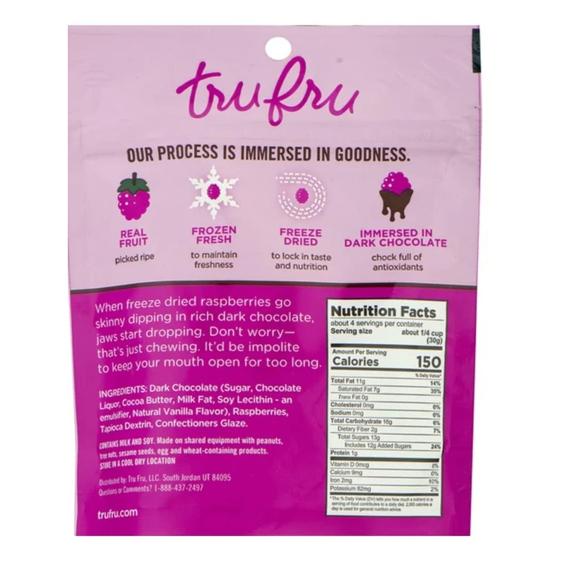 TRUFRU Choco Cover Raspberries