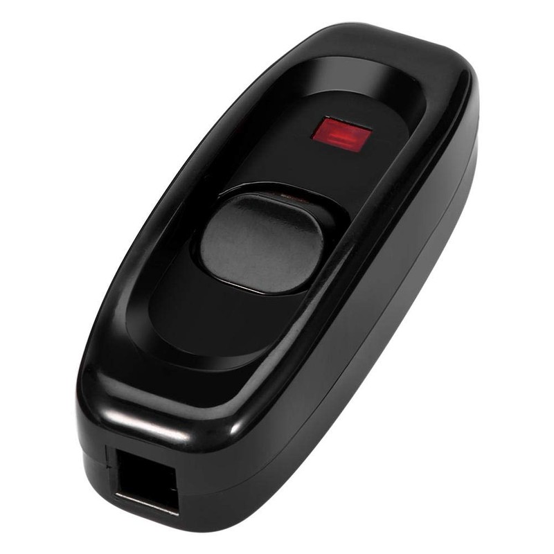 Inline Cord Switch, Mini Lighting Switch AC 250V 6A On-Off