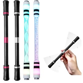 4 Bolígrafos Giratorios Con Luz LED, Bolígrafo Giratorio Para Juegos, Bolígrafo Volador, Bolígrafo Giratorio Para Niños, Juegos De Estudiantes, Bolígrafo Giratorio Para Dedos Rodantes