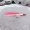 Briny River Pack of 12 Bucktail Teaser Fishing Hooks Saltwater