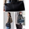 VITAFELICE Women's One-Shoulder Square Handbag, inb-10168p, Black