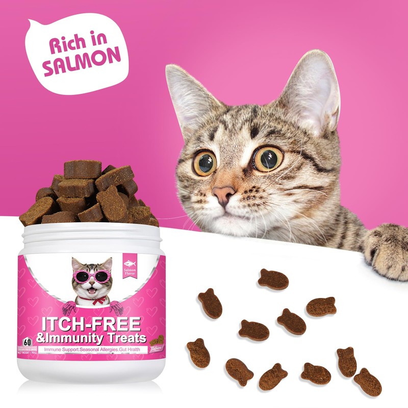 Bailey & buddies Cat Itch & Allergy Relief Treats –