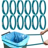 Wesnoy 12 Pieces Rubber Bands Fits 94-96 Gallon Trash Can