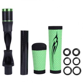 Tyenaza Spinning Fishing Rod Handle, Soft ACS PU Spinning Fishing Rod Handle Grip for Rod Building Grip with Reel Seat