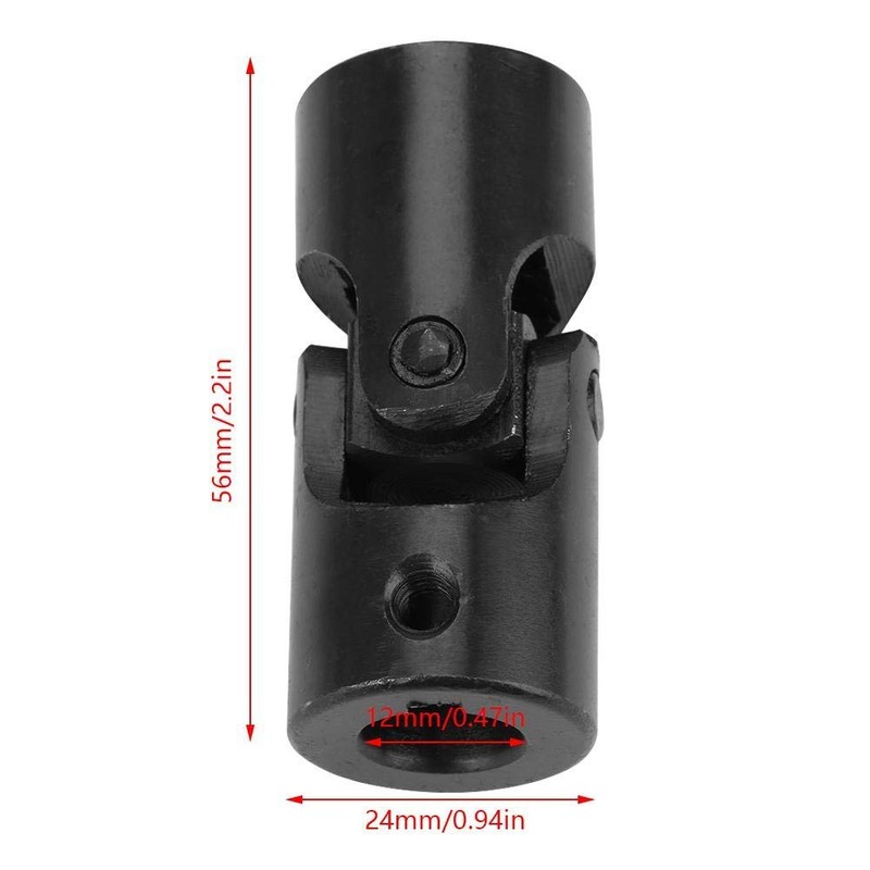 Universal Joint 12 mm, Motor Shaft Coupling Universal Connector U
