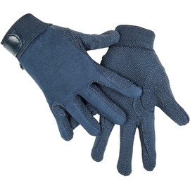 HKM Unisex Riding Gloves, 1217, Blue, XXL, blue