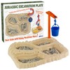 Dinosaur Meal Set, Dino Kids Plate and Condiment Holder, Jurassic