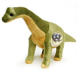 Brachiosaurus Dinosaur Cuddly Toy 43 cm Green Plush Toy Little Foot - Cuddly Toys *biz