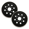 2 x Sanding Discs 125 mm Velcro Backing Pad for