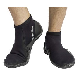 Cressi Unisex Low Shorty Boots Neoprene 3mm, Black, S UK