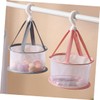 Parliky 2pcs Drying Net Bag for Makeup Sponges Mini Hanging