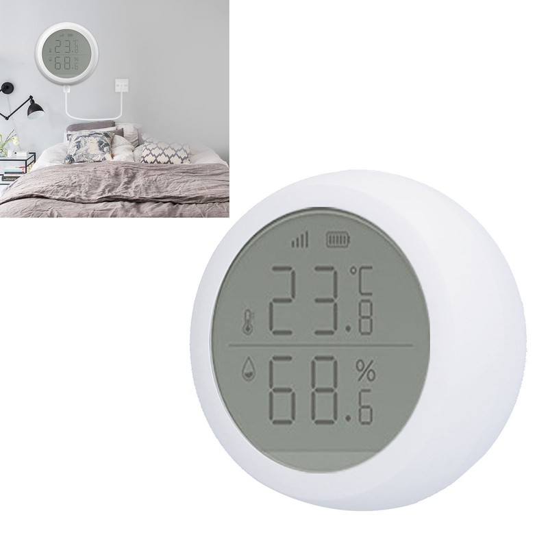Temperature Humidity Sensor APP Remote Control Smart Probe LCD Display